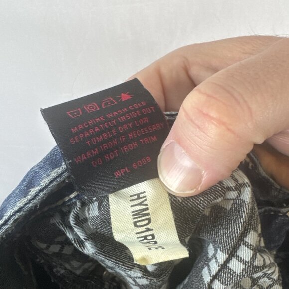 HOOey x Rock & Roll Denim Revolver Slim Straight Jeans Mens 32x30 - Picture 9 of 9